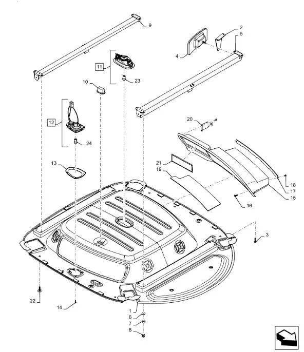 87450399 - Солнцезащитный козыр