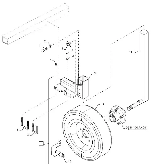 87711682 - ступица